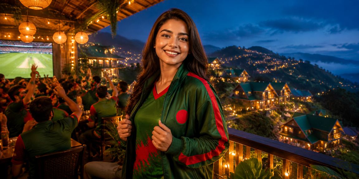বান্দরবানে রাতের বাজারে tbajee 20 পুরস্কার প্রচার